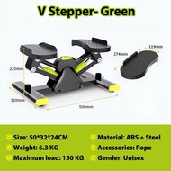 Pedal Exercise Mini Side Stepper V-shaped Stepper Indoor Hydraulic Air Stair Climbers Step