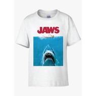 tshirt jaws cotton readystock
