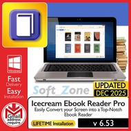Icecream Ebook Reader Pro 6.53 - Easily Convert your Screen into a Top-Notch Ebook Reader | Windows 