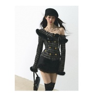 Miss Tweed evening gown, Oakmo stylized evening gown