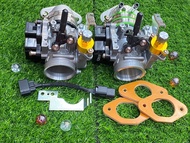 เรือนCBR250/CRF250 KEIHINแท้HONDAใส่W125บังลม/MAX/ปลาวาฬ 36384042มิล+แผ่นลองคอหลีด #เรือนลิ้นเร่งCBR