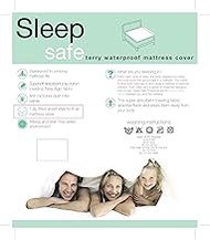 Emma Barclay Terry Towelling Waterproof Bunk Bed Mattress Protector Polycotton White Bunk Bed