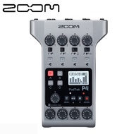 ZOOM PodTrak P4 2-input 2-output USB audio interface Portable Professional Podcast Recorder