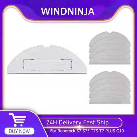 Mop Cloths Rag Water Tank Accessories For Xiaomi Roborock T7S, T7S Plus, S7, S7 Max, S75,G10 Robot V