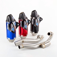 Motorcycle Modified Exhaust Pipe Front Section Off-Road Modified Exhaust CRF150 CRF230 CRF250