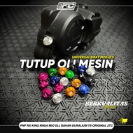 MESIN 2TC ENGINE OIL CAP BOLT DURAL PNP RX KING MIO FINO AEROX NMAX JUPITER NINJA ETC