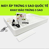 INTERNATIONAL 5-STAR EGG MACHINE + 5-STAR EGG ISLAND TRAY