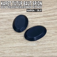 2pcs H2c Rearview Mirror Cover Rubber H2c Rearview Mirror Hole Cover Model Original MT55