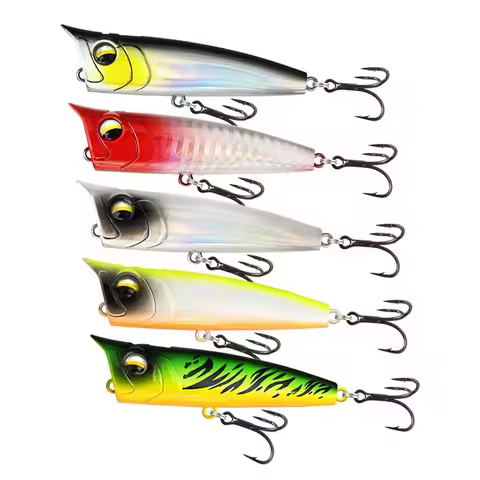 Big Wave Topwater Popper Fishing Lure 11g/16g Floating Poper Bait Artificial Hard Bait Fishing Tackl
