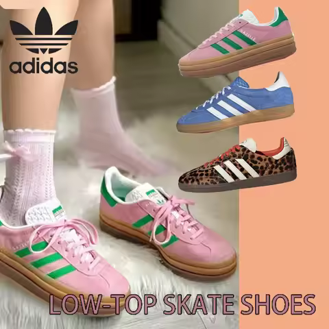 Adidas GAZELLE Women's Retro Casual Sneakers in Yellow, Blue & Orange MulticolorHQ8716-17-52 IF1809-