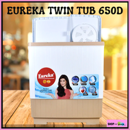[IN STOCk] EUREKA TWIN TUB WASHING MACHINE / WASHING MACHINE WITH DRYER / EWM 650 D ECO
