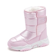 2025 Children's Snow Boots New Design Made of Fleece and Cotton for Warmth in Winter O3GU