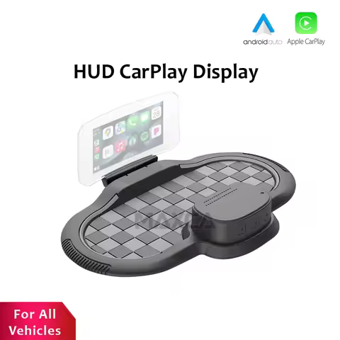 New Arrival, Car HUD Display Wireless CarPlay Android Auto, In Car Head Up Display For All Vehicles