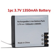 1pcs 1350mAh Li-ion Rechargeable Battery For EKEN Action Camera H9 H9R H8 H8r H3 H3R SJCAM SJ4000 Sport DV Mini Cam Bateria ufjjqj821