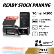 70mai M500 Dashcam Car Recorder 1944P Night Vision with ADAS 24 hours parking mode Voice and App Con