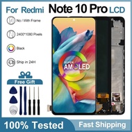 HL 6.67inch AMOLED For Mi Redmi Note 10 Pro Display LCD Touch Scre