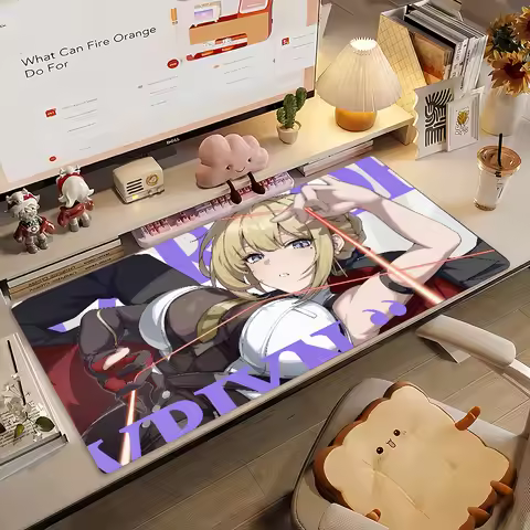 Game ZZZ Evelyn Mouse Pad Non-slip Rubber Gamer Balance Computer Mat Decoracion Deskmat Laptop Offic