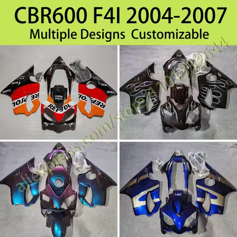 Sportbike Fairing Kit for Honda CBR600 F4i 2004 2005 2006 2007 Motorcycle ABS Fairings Bodywork Pane