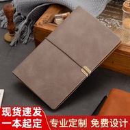 A6 Binder Kulit Lembut Custom Buku Nota Mudah Alih - Diyari Khas Buku Log MOH0, Buku Rekod Kerja Min