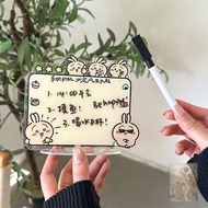Chiikawa Desktop Decoration Decoration Stand Memo Acrylic Board Writable Erasable Stand Message Boar