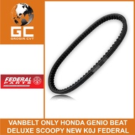 Vanbelt V Belt Fanbelt Genio Beat Deluxe Street Scoopy New K2F K1A K0J Federal FP-23100-K0J-2100