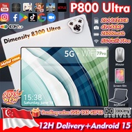 🔥SG Top 1 Sale Tablet🔥2026 New P800Ultra Dimensity 8300 Android 15 Tablet 20+1T 16Core SIM+Dual 4G/5
