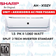 AC SPLIT SHARP 1,5 PK THAILAND J TECH INVERTER - AH-X13ZY