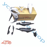 YAMAHA SRL115 FI SRL 115 FI LAGENDA 115 FI DOCTOR EXR WHITE EXCITER PUTIH COVER SET STICKER TANAM ST