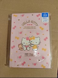 包順豐 清貨特價  hello kitty 年曆 手帳 全新 2022