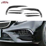 Front Bumper Splitters Aprons For Mercedes Benz E Class C238 E200 E300 E400 E500 E53 E63 coupe 2 Doo