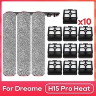 For ( Dreame H15 Pro Heat ) Vacuum Parts Main Roller Brush HEPA Filter Accessories