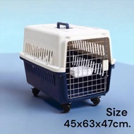 กล่องเดินทาง กรงเดินทางโดยเครื่องบิน กรงหิ้ว  กรงหมา กล่องใส่สัตว์เลี้ยง กรงเดินทาง สำหรับสุนัข แมว กระต่าย สัตว์เล็ก