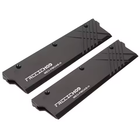 Computer Water Cooling Heatsink for DDR5 Memory Modules Aluminium Alloy Memory Cooling Heatsink With