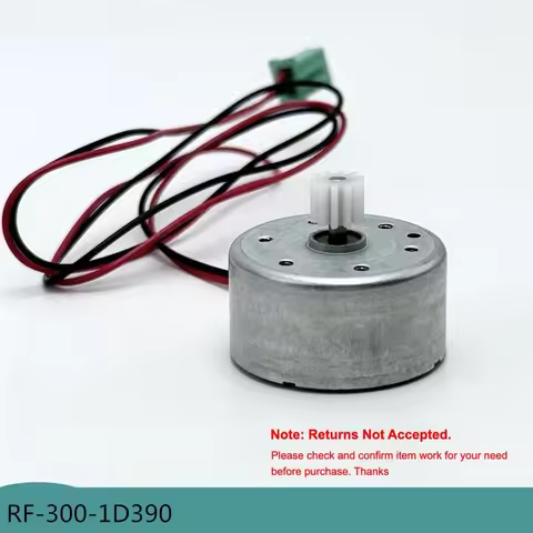 RF-300CA-1D390 DC 1.5V-6V 3V Silent Spindle Mini 24mm Round 300 Motor DIY CD/DVD Drive Player Smart 