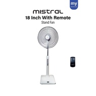 Mistral Stand Fan 18 Inch With Remote MSF1805MR