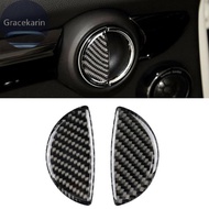 Door Handle Trim Auto Interior Inner Cover Replacement Carbon Fiber For BMW Mini Cooper R55 R56 R60 R61 F55 Parts