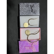 Padre Pio necklace set with box