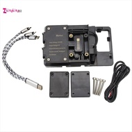Motorbike Phone Holder Supporter Navigation USB Charger Stand Bracket for  R1200GS R1250GS ADV GS120