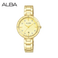 Alba Watch AH7AW0X Ladies Metal Stainless Steel / Alba Ladies Watch / Alba Perempuan / Alba Metal / 