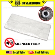 Fibre Glass Exhaust Silencer Fibre Muffler Ekzos Universal Kain Fiberglass