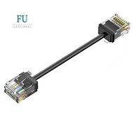 Patch Cable Cat 6 10Gbps 24 Pack Slim RJ45 UTP Network Cord Cat6/Cat6a for  Patch Panel to Switch Fl