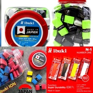 Ibuki N1 QUICK DRY ION Number One N 1 Rubber Grip for Badminton Tennis Original Ibuki