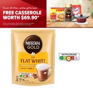 NESCAFE GOLD Flat White 3in1 Coffee 15 Sticks x 20g - HALAL