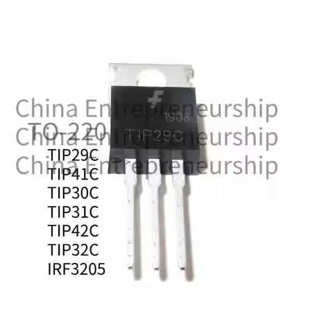10PCS Transistor TIP29C TIP30C TIP31C TIP32C TIP41C TIP42C IRF3205 TO-220 TO 220 TIP31 TIP32 TIP41 T
