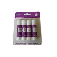 KREATI GLUE STICK 10G X 4 *Glue / Gam Kreati / Non Toxic Glue / Gam Sekolah / Glue Stick