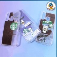 Case Oppo A16 Oppo A3s Oppo A5s Oppo A76 Reno 7 4G Reno 7 5G Casing TPU Liquid Starbucks