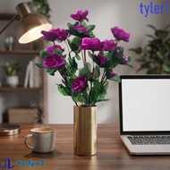 TYLER1 Artificial Azalea Flowers Branches, Simulation Plant Real Touch Simulation Azalea Floral, Han