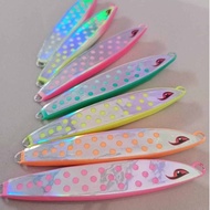 Metal jig polka dot Z ( GID ) bright light 40,60,80,100 grams jigging