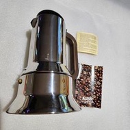 全新 ALESSI 9090/M 10人份 第二代 終身不壞 絕版 摩卡咖啡壺 (#127) 送萬用爐架 已是全國最低價