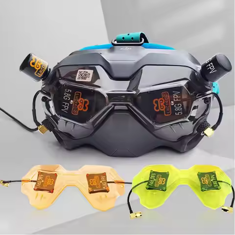 5.8 GHz Directional Antenna Protective Shell with Stubby High Gain Antenna Combo Set HD for DJI FPV 